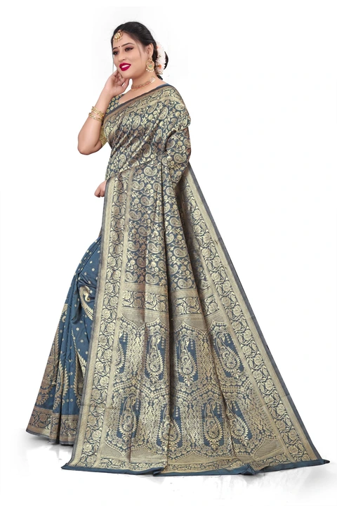 LADY QUEEN SAREES  uploaded by BUYMORE FASHION on 2/22/2023