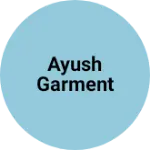 Business logo of Ayush garment