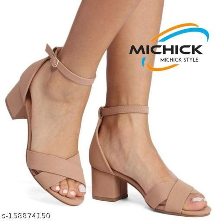 MICHICK Women Fashion Sandals Block Heels  uploaded by business on 2/22/2023