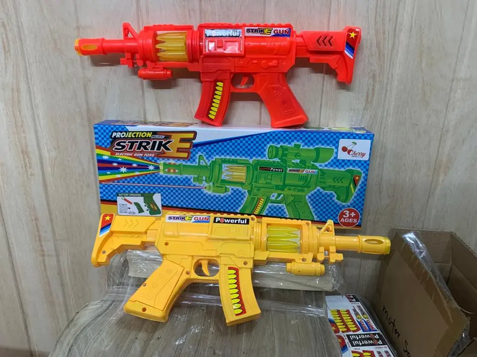 Strike gun with lejer light  uploaded by Toys manufacturing on 2/22/2023