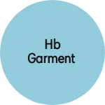 Business logo of HB garment
