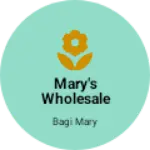 Business logo of Mary's wholesale shop