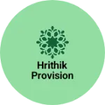Business logo of Hrithik provision