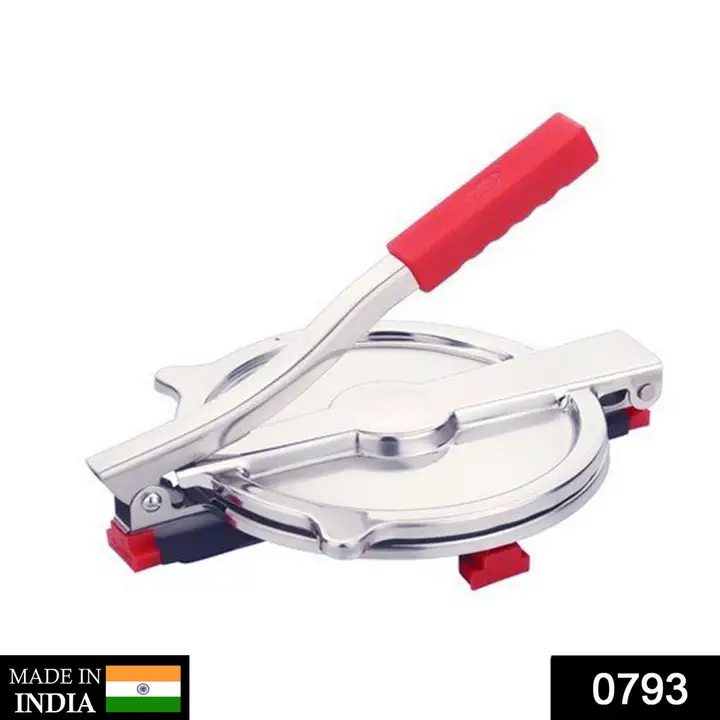 0793 MANUAL STAINLESS STEEL PURI PRESS MACHINE/MAKER WITH HANDLE (6 INCH)

 uploaded by DeoDap on 2/22/2023