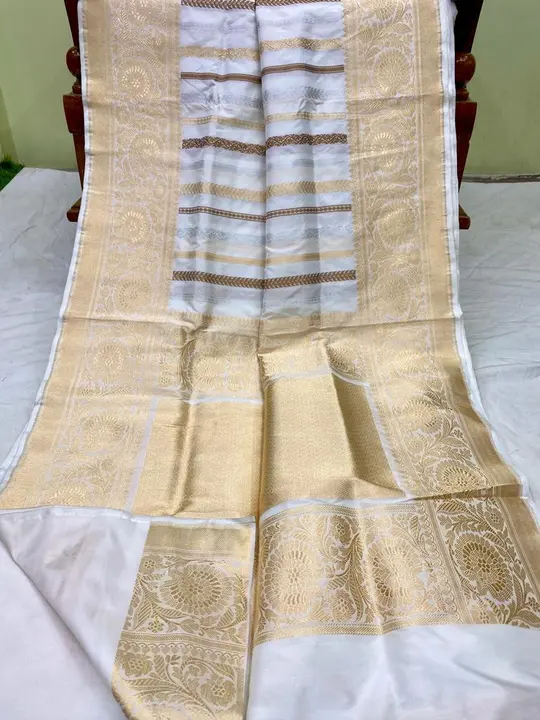 Pure katan silk saree  uploaded by business on 2/22/2023