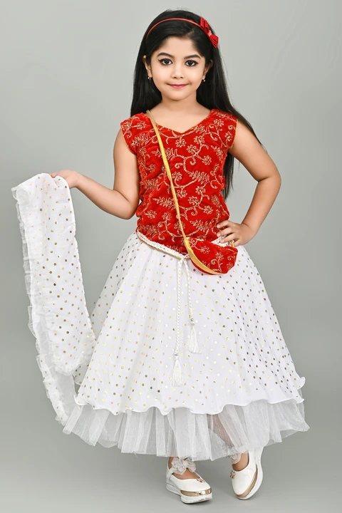 Girls fancy frocks for party wear uploaded by MARUF DRESSES on 2/22/2023