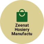 Business logo of Zeenat Hosiery Manufacturers