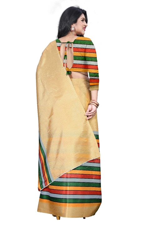 Silk digital print saree  uploaded by Ramiv vastra on 2/23/2023