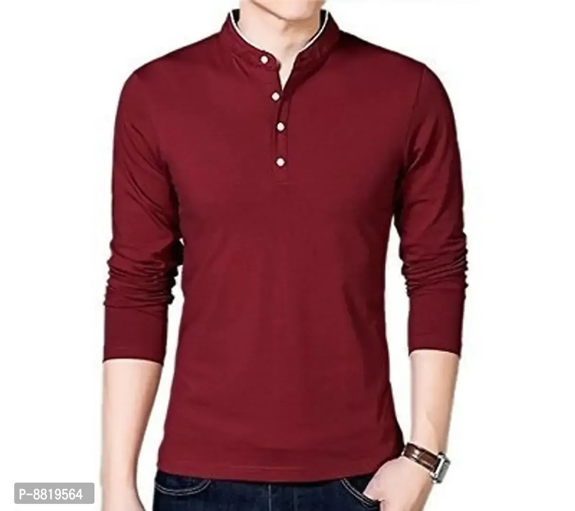 Men plan tshirt  uploaded by Trending Fashion on 2/23/2023
