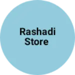 Business logo of Rashadi store