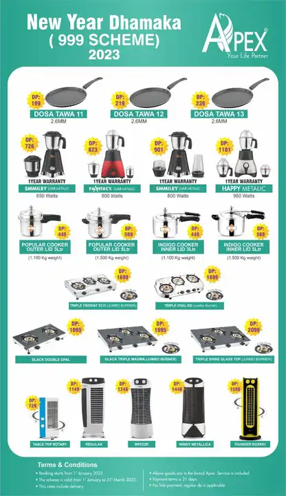 Apex Appliances Super sale month  uploaded by Bharat Traders on 5/10/2024