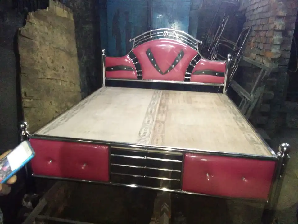 steel bed uploaded by Ahmed enterprise on 2/23/2023