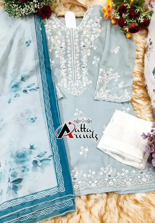 *ATTA TRENDZ PRESENT 2023 COLLECTION*

‼ *ATTA TRENDZ*‼ 
‼  *( D.NO. 2722)* ‼ 
      

💞We are Intr uploaded by Roza Fabrics on 2/23/2023
