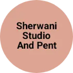 Business logo of Sherwani studio and pent cout