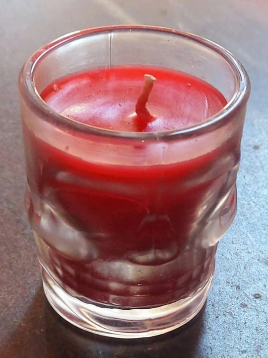 Fancy glass candle uploaded by Tanishk Candle light on 2/23/2023