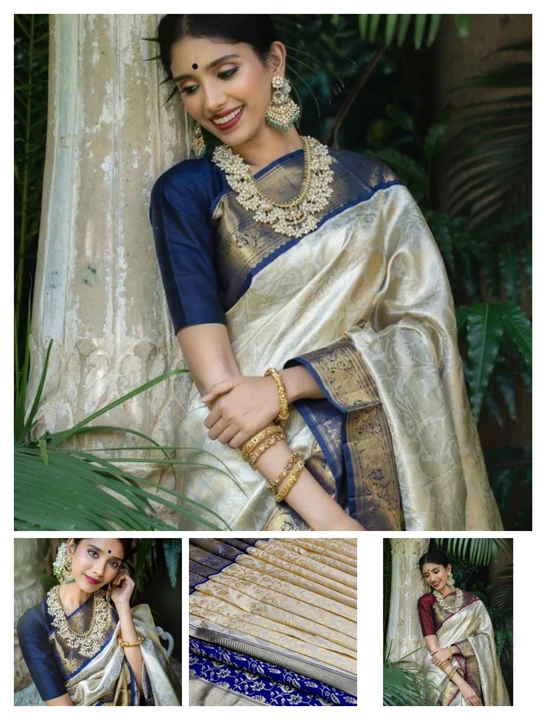 Beautiful Rich Pallu soft silk saree uploaded by DUDHAT Impax on 2/23/2023
