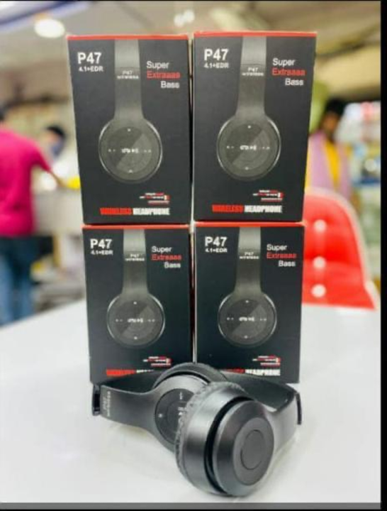 P47 Bluetooth Headphone  uploaded by Kripsons Ecommerce 9795218939 on 2/23/2023