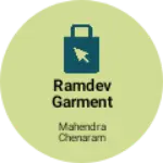 Business logo of Ramdev garment