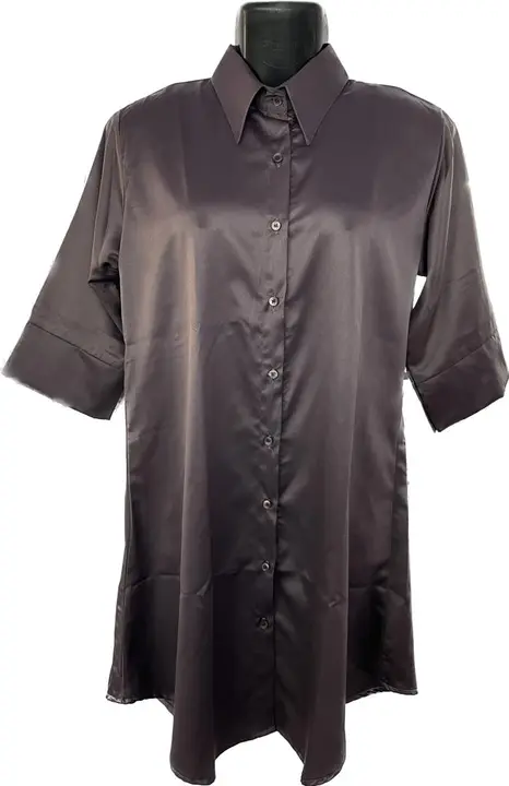 Satin long shirt top  uploaded by business on 2/23/2023