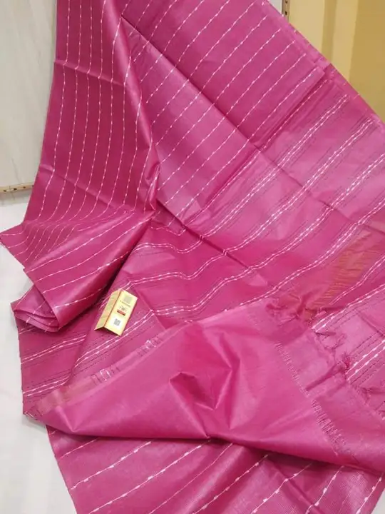 Semi tussar saree  uploaded by Peehu handloom  on 2/23/2023
