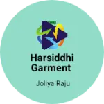 Business logo of Harsiddhi garment