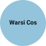 Business logo of Warsi cos