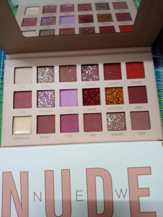 Nude eyeshadow  pallet   uploaded by Aruhan products on 2/23/2023