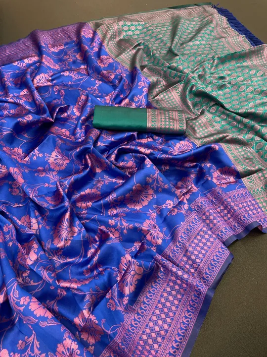 Aarchi Soft Silk With Pink Zari uploaded by Mukesh creation  on 2/23/2023