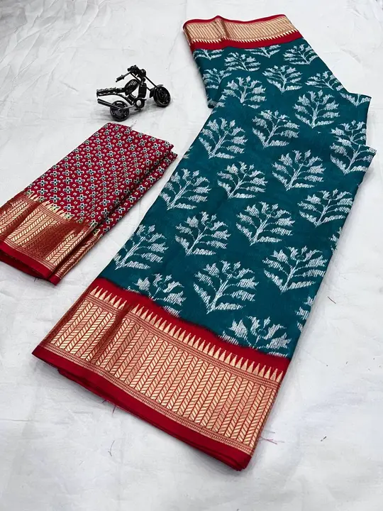 Benny creppy silk saree  uploaded by Krishna fashion on 2/23/2023