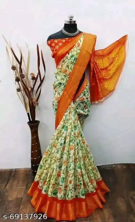 Beautiful saree silk uploaded by Sreshtin global impex on 2/23/2023