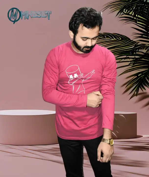 Pink Marshmallow printed F/S tshirt  uploaded by MineSet fashion on 2/23/2023