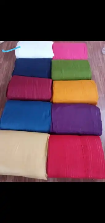 KURTA PLAIN FABRIC  RATE RS.45 / MTR. MIN..ORDER 100 MTRS SHIPPING EXTRA  uploaded by SHAHINS' COLLECTION  on 2/23/2023