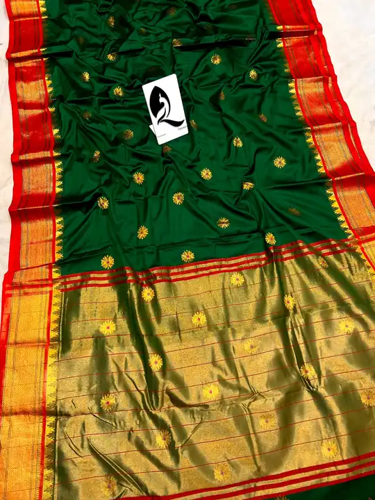 Maharani paithani  uploaded by Krishna fashion on 2/23/2023