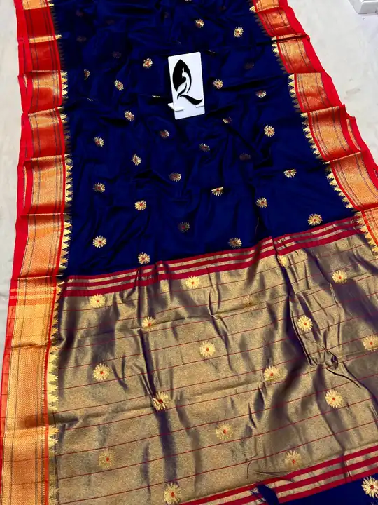 Maharani paithani  uploaded by Krishna fashion on 2/23/2023