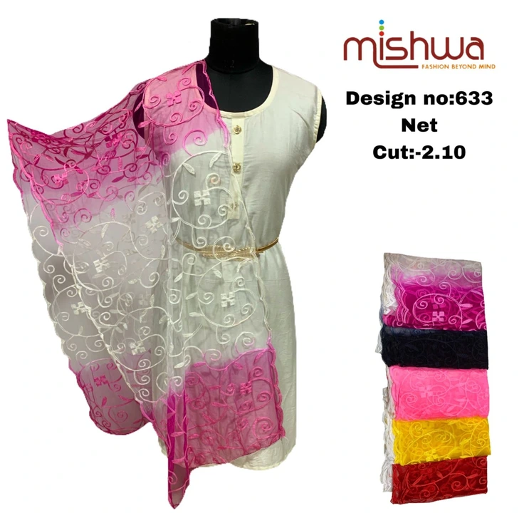 Post image Hey! Checkout my new product called
Net Dupatta .