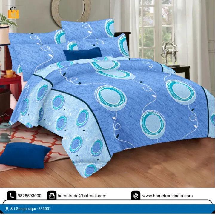 King size Bedsheet  uploaded by Hometrade India on 5/29/2024