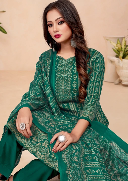 Cotton printed suits with dupatta cotton at wholesale prices  uploaded by Rv Products on 2/23/2023