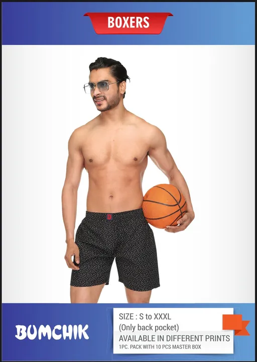 Product image of Boxers (Only back pocket), ID: boxers-only-back-pocket-c3dd3a8e