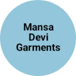Business logo of Mansa devi garments
