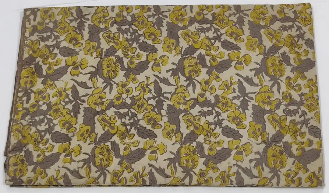 Vanspati Ajark print running fabric cotton 60.60 cambric minimum cut 10mtr uploaded by DEV hand prints on 2/23/2023