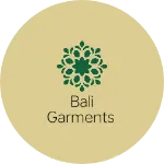 Business logo of Bali garments