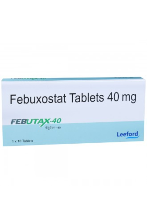 Febuxostat 40 mg  uploaded by Tripathi enterprises on 2/23/2023