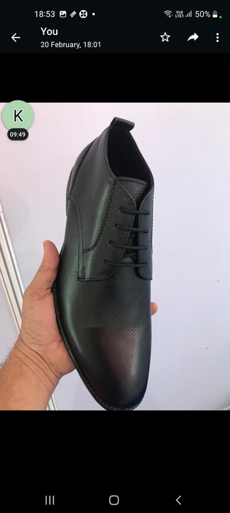 Genuine leather shoe  uploaded by business on 2/23/2023