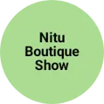 Business logo of Nitu boutique show