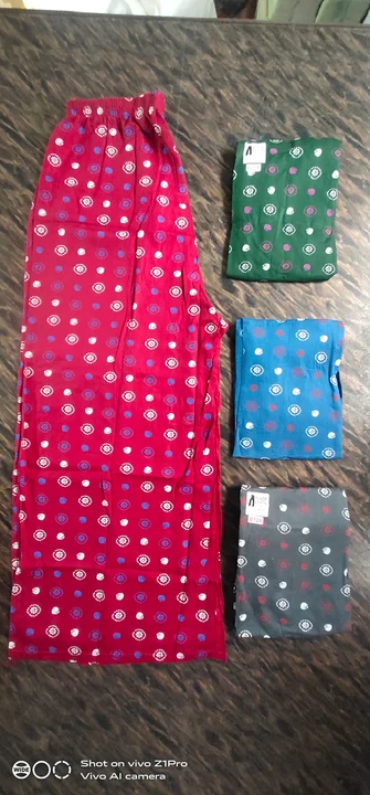 Printed palazzo kurtis  pants all readtmate items avlble uploaded by Radha Creation , Maira sales for Readymade items on 2/23/2023