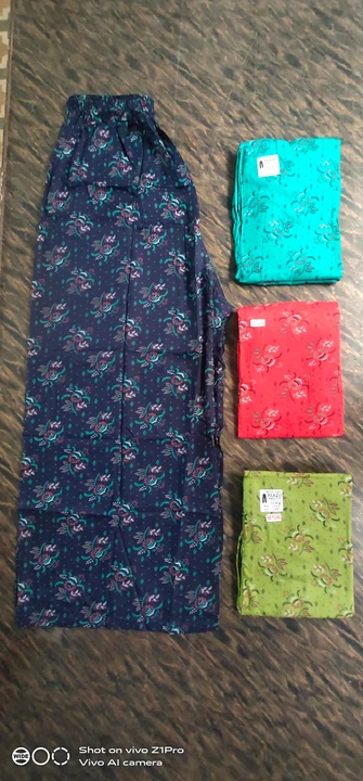 Printed palazzo kurtis  pants all readtmate items avlble uploaded by Radha Creation , Maira sales for Readymade items on 2/23/2023