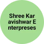 Business logo of Shree karavishwar enterpreses