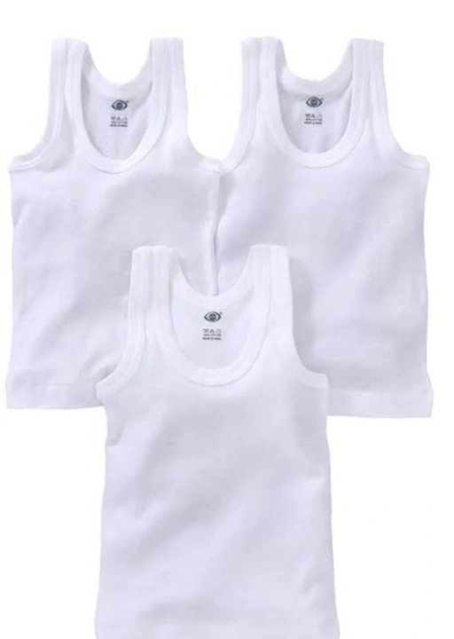 Infant kids baniyan white colour 0-3 and 3-6 months uploaded by Shree gurudev collection / 9806507567 on 2/23/2023