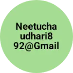 Business logo of neetuchaudhari892@gmail.com