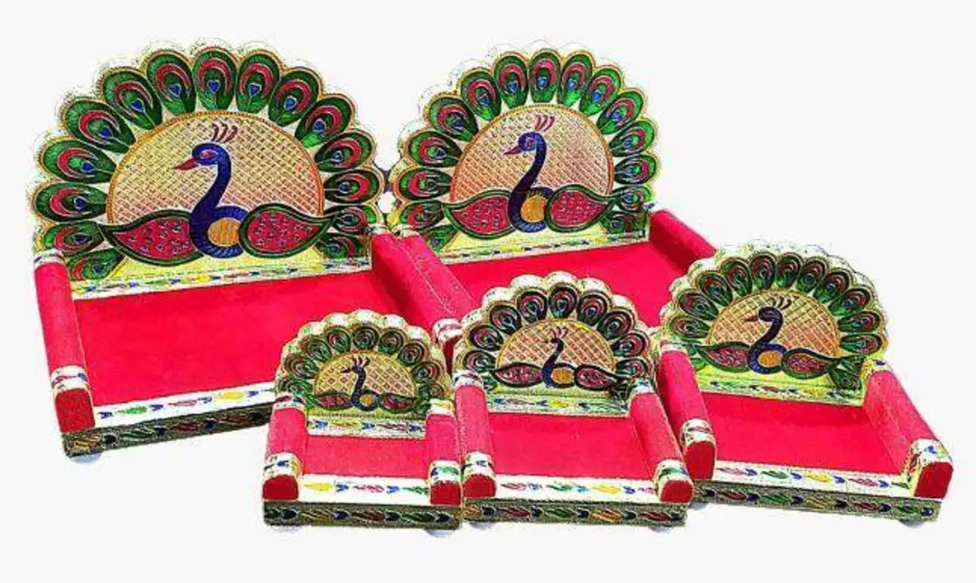 Laddu gopal singhasan uploaded by Rajvansh Handicrafts on 2/24/2023